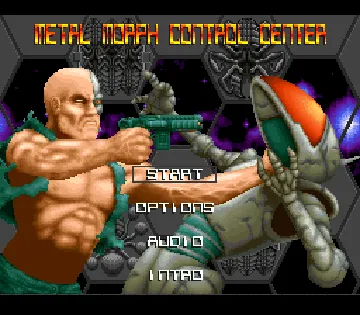 Metal Morph (USA) screen shot title